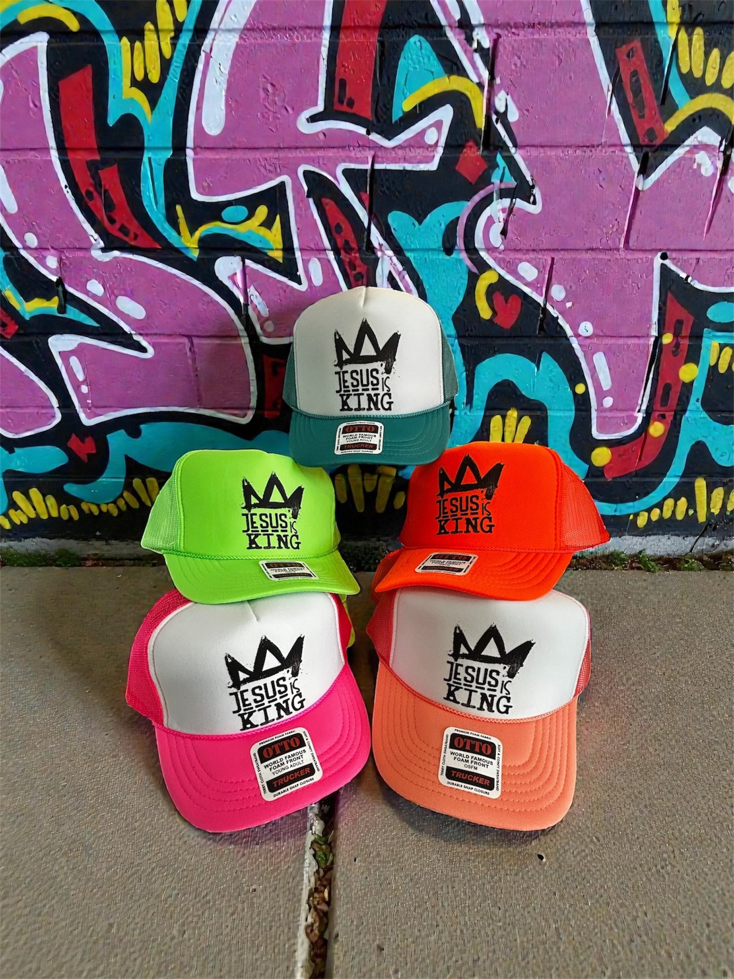 Jesus is King Youth Trucker